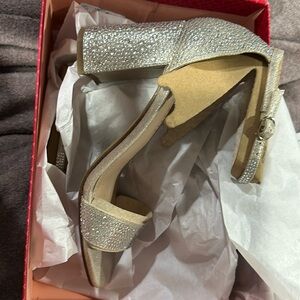 Chunky glitter shoes